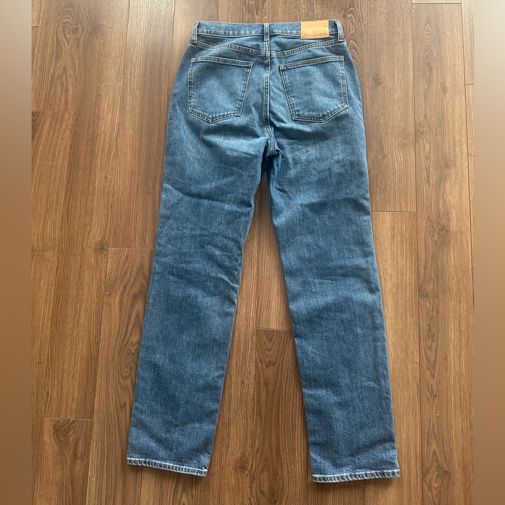 Denim Forum - The Arlo High Rise Trouser Straight Jeans - Picture 2 of 4